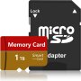 HOQOFSE Micro SD 1TB Водоустойчива карта памет за съхранение на данни, снимка 1 - Чанти, стативи, аксесоари - 44202961