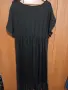 3xl Черна дълга трикотажна рокля напълно запазена, снимка 3