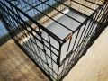 транспортна клетка метална сгъваема 90x57x65см за куче, стационар, снимка 5