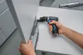 Акумулаторен безчетков винтоверт Bosch 12V GSR , в L-boxx и приставки, снимка 3
