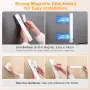 Gritin LED лампи за шкафове 2 броя – 26 см, сензор за движение, USB-C, снимка 4