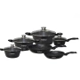 Комплект съдове за готвене Cheffinger от 10 части – тенджери и тигани, снимка 10