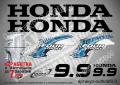 HONDA 150 hp Хонда извънбордови двигател стикери надписи лодка яхта, снимка 4