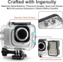 Водоустойчив калъф FitStill 50M за Insta 360 Go Ultra, подводен корпус, снимка 4