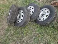 4 БР.ЗИМНИ ГУМИ 205/70/15 зо HONDA CR-V 1КОМПЛЕКТ С ДЖАНТИТЕ ЗА HONDA CR-V 1, снимка 4