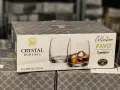 НОВИ! Комплект чаши за уиски Crystal Bohemia Pavo 290 ml ниски чаши за вода 6 броя, снимка 1