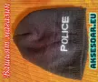 Нова Шапка плътна зимна с вплетено бяло лого Police Полиция мъжка дамска унисекс един размер топ, снимка 4