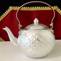 Старинен чайник,кана Thailand,маркиран. , снимка 3 - Антикварни и старинни предмети - 33807745