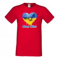 Мъжка тениска STOP WAR,спрете войната,, снимка 9 - Тениски - 36124903