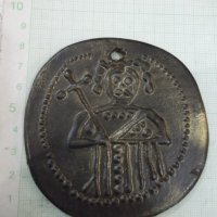 Плочка възпоменателна бронзова кръгла - 205 гр., снимка 3 - Други ценни предмети - 34407988