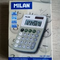 Калкулатор MILAN - Испански, снимка 2 - Друга електроника - 42521547