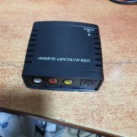 Rybozen USB Scart Video Grabber VHS Digitalisierer,VHS zu PC Video Capture, снимка 1 - Приемници и антени - 40201272