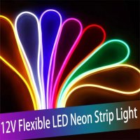 Premium 5M LED RGB Неонов Маркуч Лента Водоустойчив украса маркучи, снимка 6 - Лед осветление - 34776042