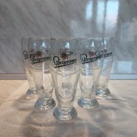 Чаши за бира STAROPRAMEN. НОВИ! 6 броя в кутия 20 лв., снимка 2 - Сервизи - 34686825