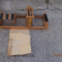 Ретро играчка - дървен детски тъкачен стан., снимка 10 - Антикварни и старинни предмети - 34202517