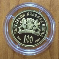 Златна монета 100 лева 2018 г. Свети Стефан, снимка 2 - Нумизматика и бонистика - 36250675