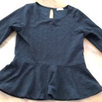 Черна блуза  тип риза , снимка 3 - Ризи - 40934718