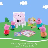 4 играчки фигурки на прасенцето Пепа Peppa pig + Изкуство и занаяти, снимка 6 - Други - 42121460