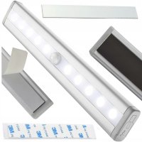Безжична лампа със сензор за движение за шкаф , плот, гардероб и други повърхности, снимка 2 - Лед осветление - 40284252