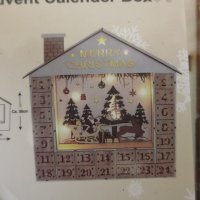 Дървен коледен календар, снимка 3 - Декорация за дома - 39028930