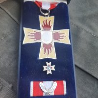 Пожарна, медал орден, снимка 1 - Други ценни предмети - 44461184