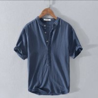 Мъжки ленени ризи. , снимка 3 - Ризи - 41575315