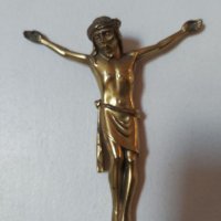 Стар метален кръст , Исус Христос 12х11см, снимка 8 - Други ценни предмети - 41394245