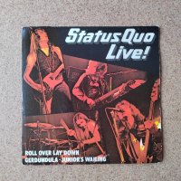 Status Quo Live, vinil 7" GB, снимка 4 - Грамофонни плочи - 42096960