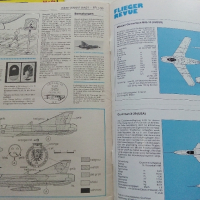 Антикварни Немски списания за авиация "Flieger revue", снимка 6 - Списания и комикси - 36501366