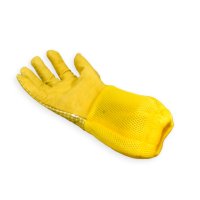 Ръкавици естествена кожа с ръкавели, снимка 6 - За пчели - 24374025