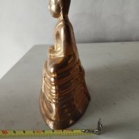 месингова статуетка-буда, снимка 4 - Антикварни и старинни предмети - 41840777