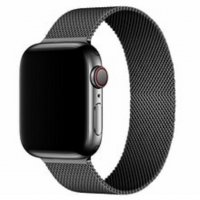 Нови Каишка Верижка за Watch Apple Milanese Loop 38мм 40mm 42mm  44mm 45mm  Неръждаема Стомана, снимка 6 - Смарт гривни - 39851347