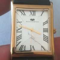 Швейцарски часовник Rhodenwald & Söhne. Swiss made. RONDA movement. Мъжки часовник. Позлата , снимка 1 - Мъжки - 41394824