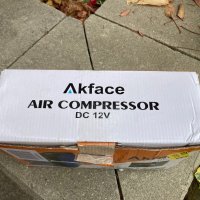 Преносим компресор за помпане на гуми Akface 150 PSI, 12V DC , снимка 4 - Аксесоари и консумативи - 42742104