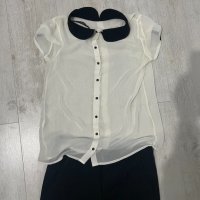 Панталон Zara с риза Zara размер XS, снимка 2 - Панталони - 44363776