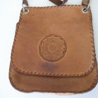 Чанта от ест.кожа дамска за през рамо от м-н "СБХ" от соца, снимка 2 - Други ценни предмети - 41559152