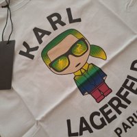 Тениска Karl Lagerfeld , снимка 2 - Тениски - 41494473