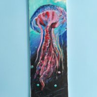 триптих "Океански дълбини", снимка 3 - Картини - 41335566