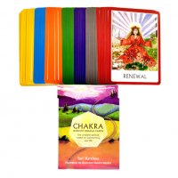 Комплект от 2 колоди таро и оракул карти Chakra Wisdom на Tori Hartman, снимка 12 - Карти за игра - 34296883