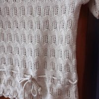 Ръчно плетена блуза и пола, снимка 2 - Костюми - 41511192