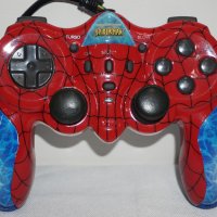 Оригинален джойстик Spider-Man Marvel Naki за Playstation 2  ТЕСТВАН И РАБОТЕЩ, снимка 1 - Аксесоари - 41291690