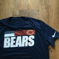 nike nfl chicago bears - страхотна мъжка тениска ХЛ, снимка 2 - Тениски - 44751397