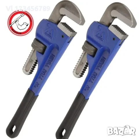 Ключ раздвижен,тръбен, тип шведски модели от 8" до 18", снимка 1