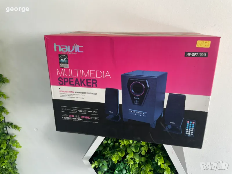 Буфер с колонки Havit-HV-SF7100U-MULTIMEDIA-SPEAKER - нови, снимка 1