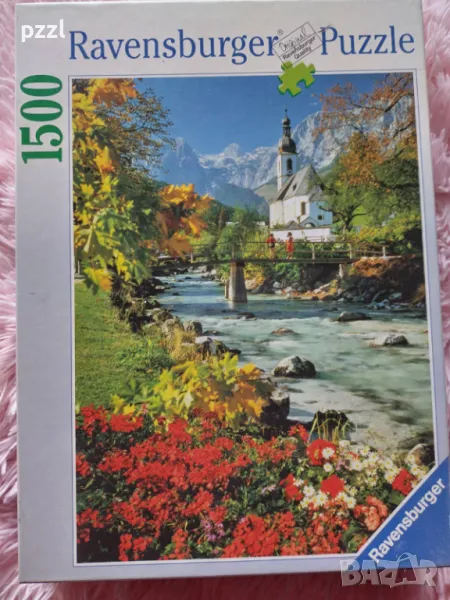 Пъзел "Ramsau Montain" Kirsch 1998 г. Ravensburger 1500 части, снимка 1