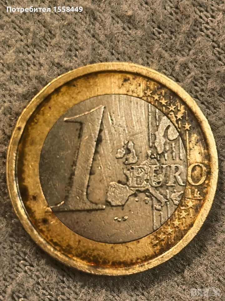 Монета Леонардо Италия 2002, снимка 1