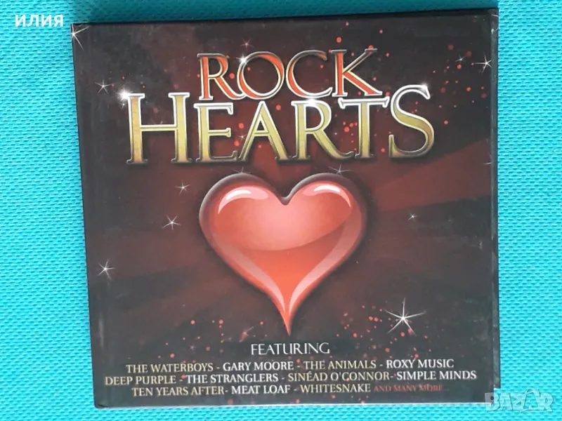 Various – 2011 - Rock Hearts(4CD)(Hard Paper Box)(Synth-pop,Soft Rock,Hard Rock,Pr, снимка 1