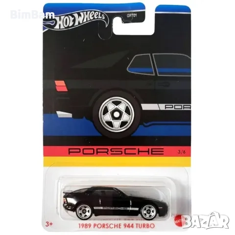 Оригинална количка Hot Wheels 1989 Porsche 944 Turbo, снимка 1