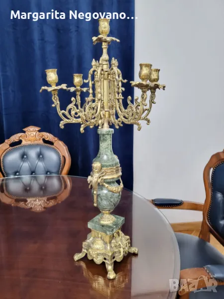 СВЕЩНИК СТИЛ ,,БАРОК'', снимка 1