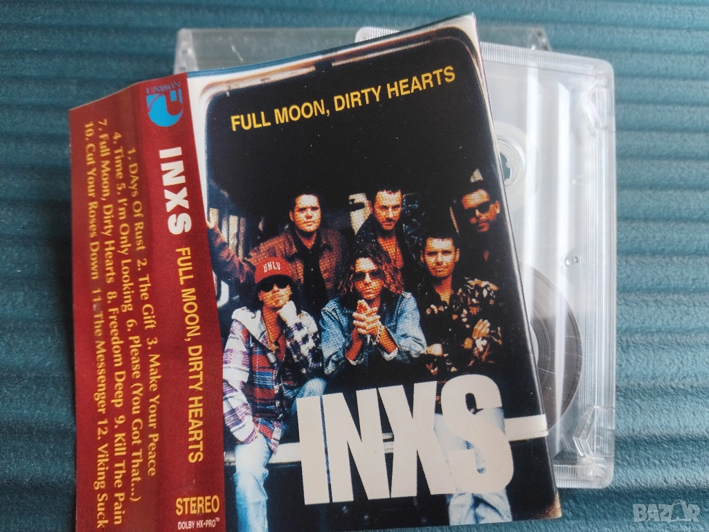INXS – Full Moon, Dirty Hearts - Unison / Унисон - аудио касета музика, снимка 1